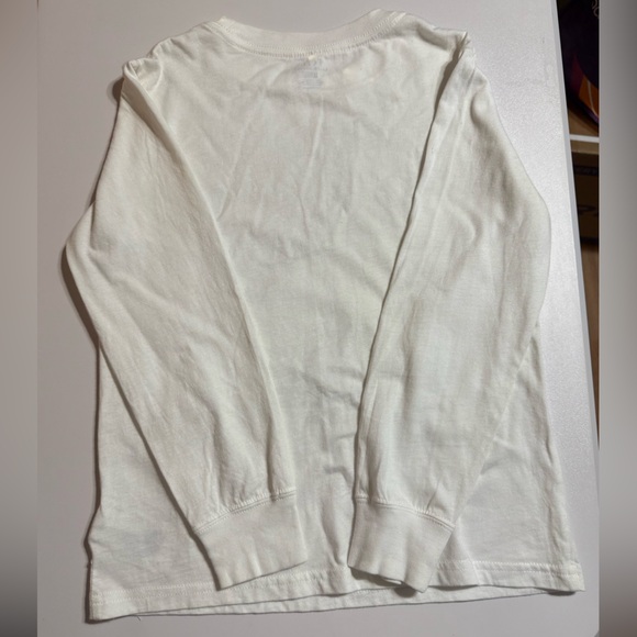 Polo by Ralph Lauren Kids White Long Sleeve with Bear and Tree Print - Picture 5 of 9